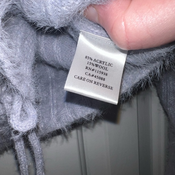 Princess Polly Shining Star Cinched Sweater in Blue Size XS/S - Picture 12 of 12